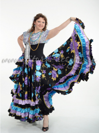 Цыганская юбка МИРЕЛЛА