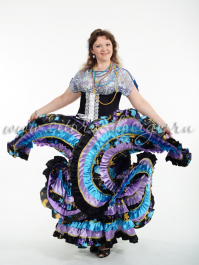 Цыганская юбка МИРЕЛЛА