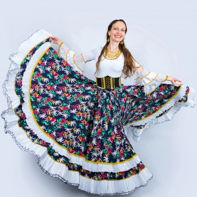 Цыганская юбка Зефир